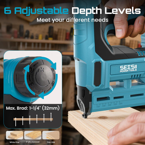 Seesii dual-fire mode operation for controlled fastening