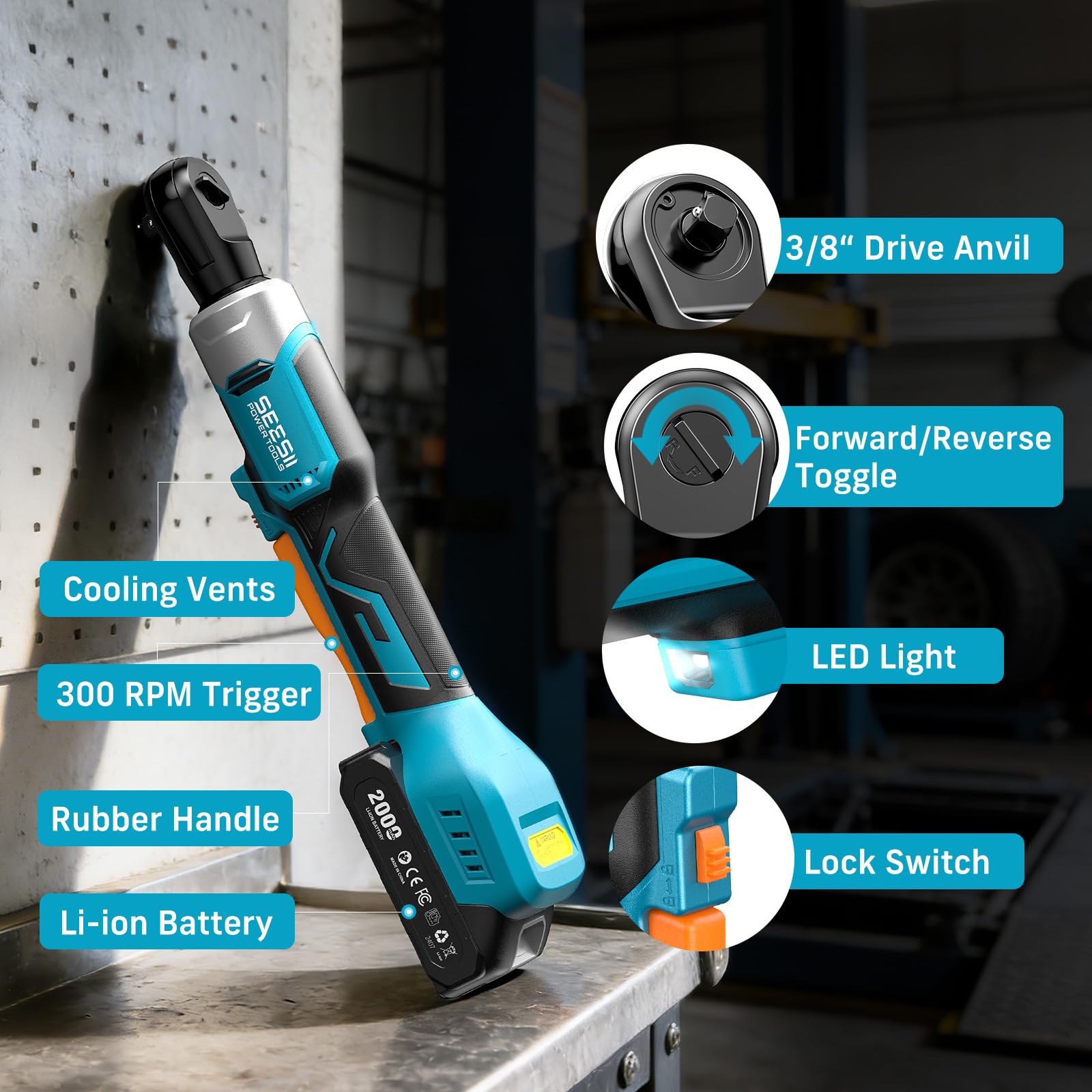 Seesii rugged body stands up to daily use.