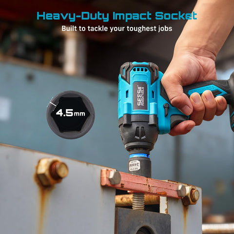 Seesii sockets optimized for 1/2-inch drive impact wrenches