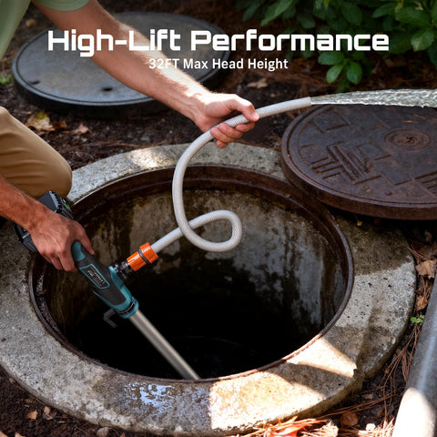 Seesii lightweight 7 lb design enhances portability around the yard.