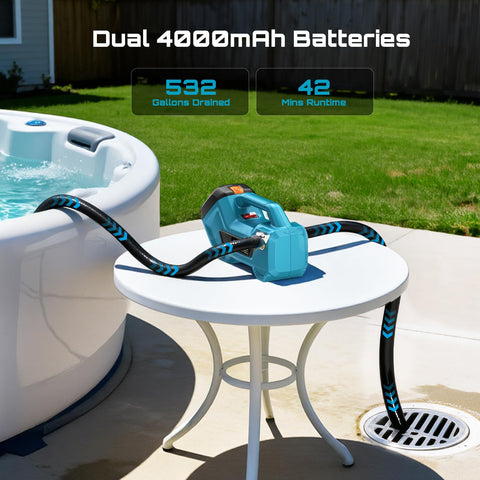 SEESII lightweight portable pump with integrated handle design