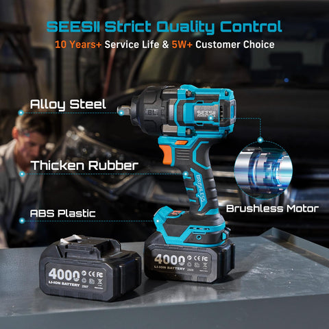 Seesii package contents include essential auto repair tools