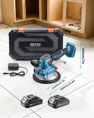 Professional DIY tiling performance with steady vibration and grip