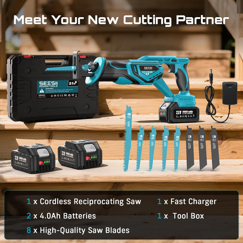 SEESII compact cordless saw designed for on-site versatility
