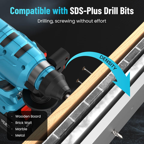 Seesii safety clutch and brushless motor protect components and extend life.