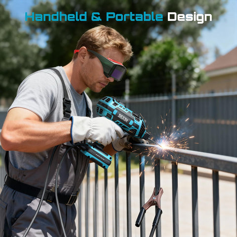 Seesii welding rods 3/32-1/8 included for versatility.