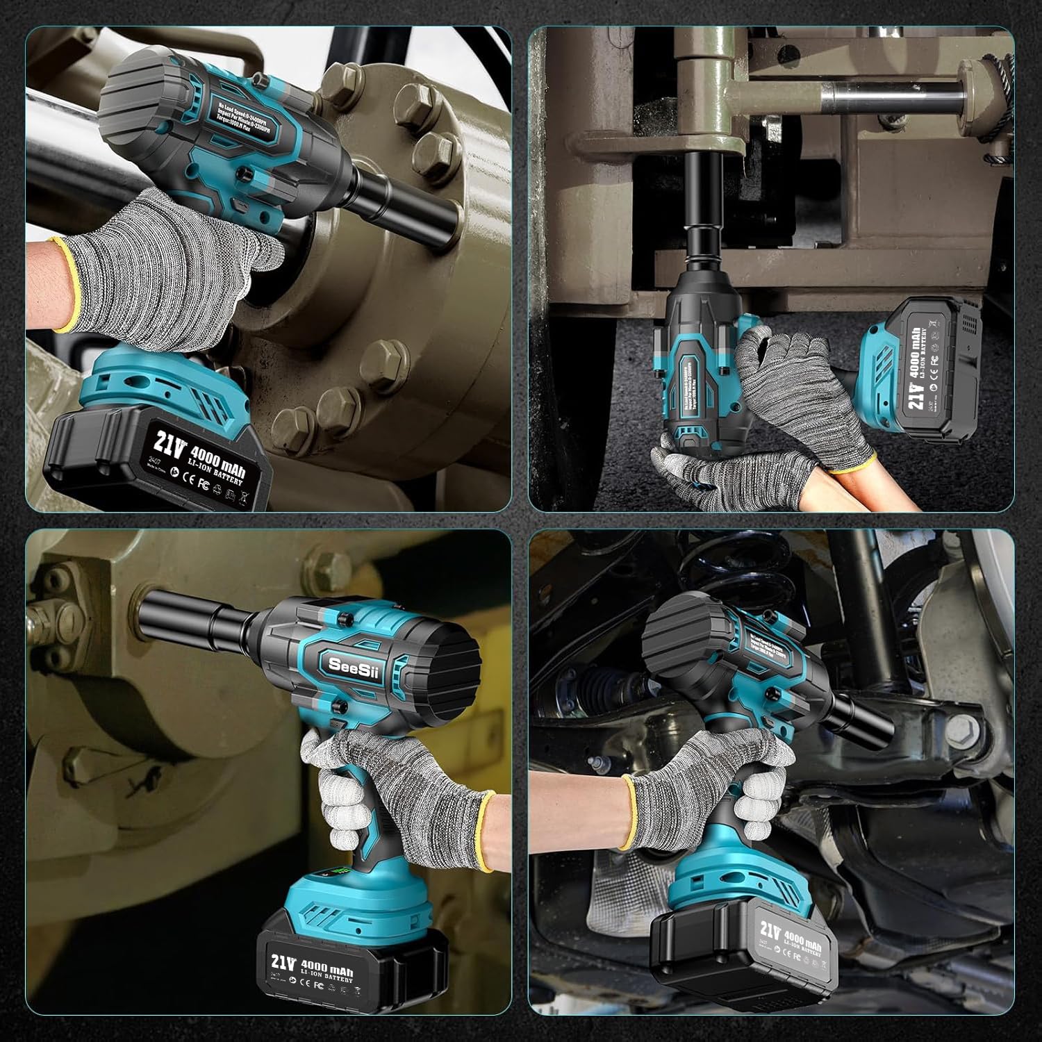 Seesii WH760 three-speed settings let you dial in the right RPM.