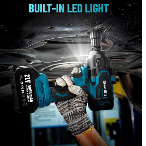 Seesii WH760 LED work light brightens dim spaces during repairs.