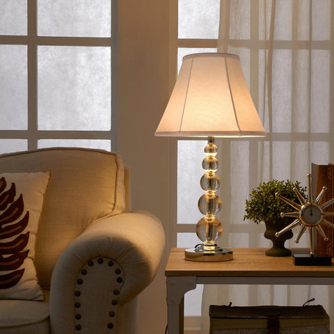 SEEYUAN KD set of 2 fits modern to rustic lamps for a cohesive look.