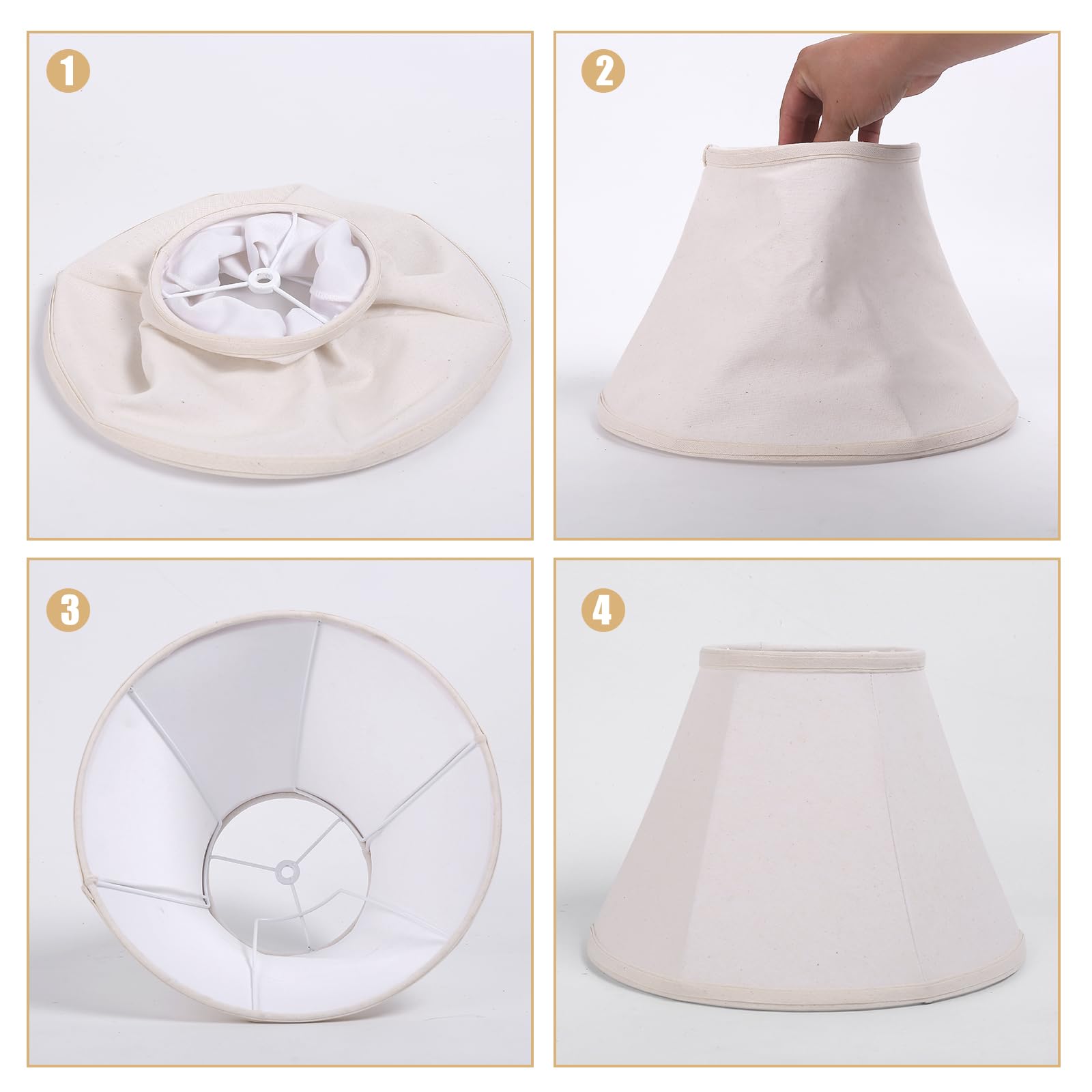 SEEYUAN KD shades bolster bedside ambiance without overpowering decor.