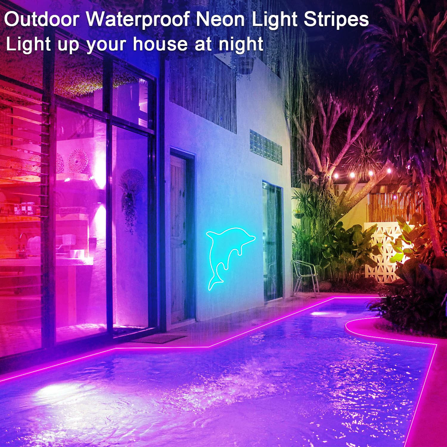 Segrass IP65 waterproof rope light for indoor or outdoor use