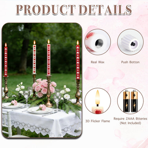 SEHNSY flameless candles with no dripping wax for safe homes.