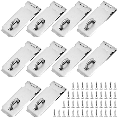 SEHOI stainless steel padlock hasp assembly for durable outdoor use