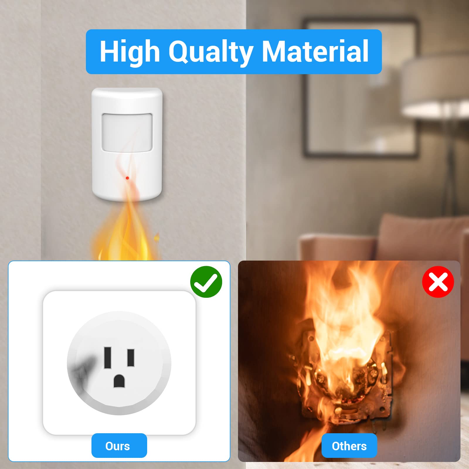 SEHOMY Sensor Switch controls bathroom exhaust fan via motion.