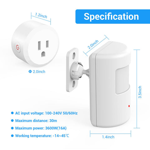SEHOMY Motion Sensor Switch for kitchen use, convenient auto-illumination.