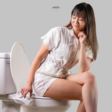 Seido Origin 1.0 adjustable water pressure for personalized comfort.