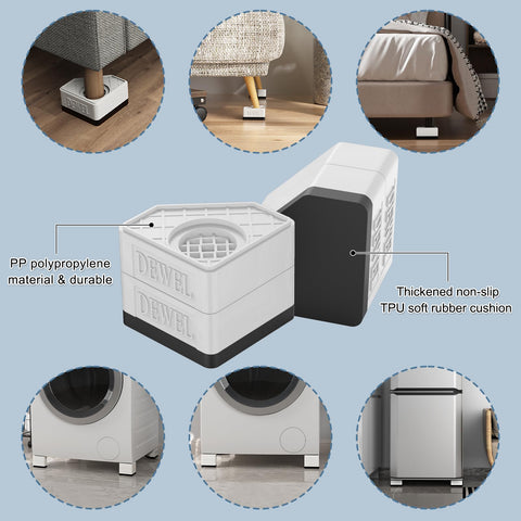SEISSO elevated appliances enabling easier cleaning underneath