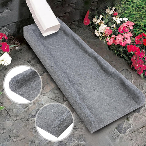 Sekcen two-pack placement beside outdoor stairs for cleaner runoff.