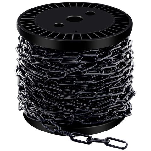 Sel Natural 50ft black hanging chain used for versatile indoor and outdoor decor