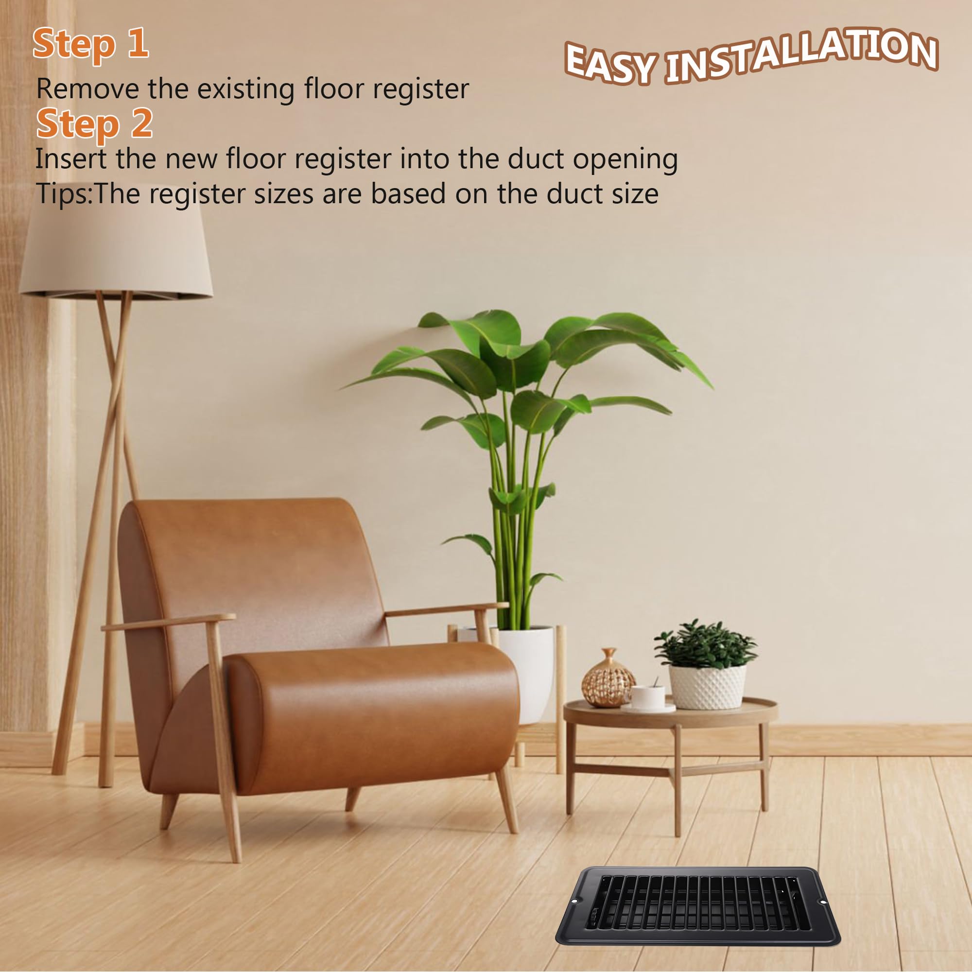 Sel Natural airflow adjustment door to customize comfort