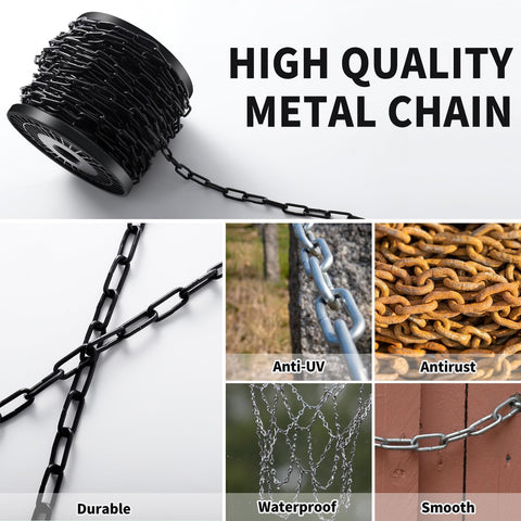 Sel Natural flower pot hanging chain stabilizing pots against wind