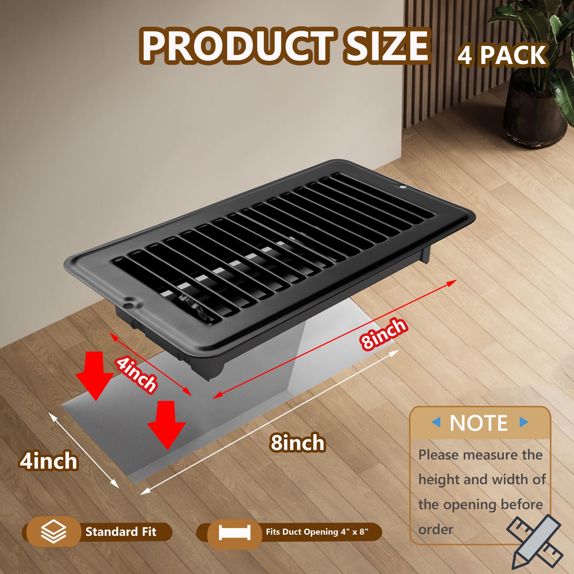 Sel Natural heavy-duty metal vent cover built for daily use in homes and RVs