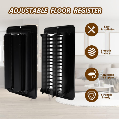 Sel Natural vent cover shown with screws included for fast installation