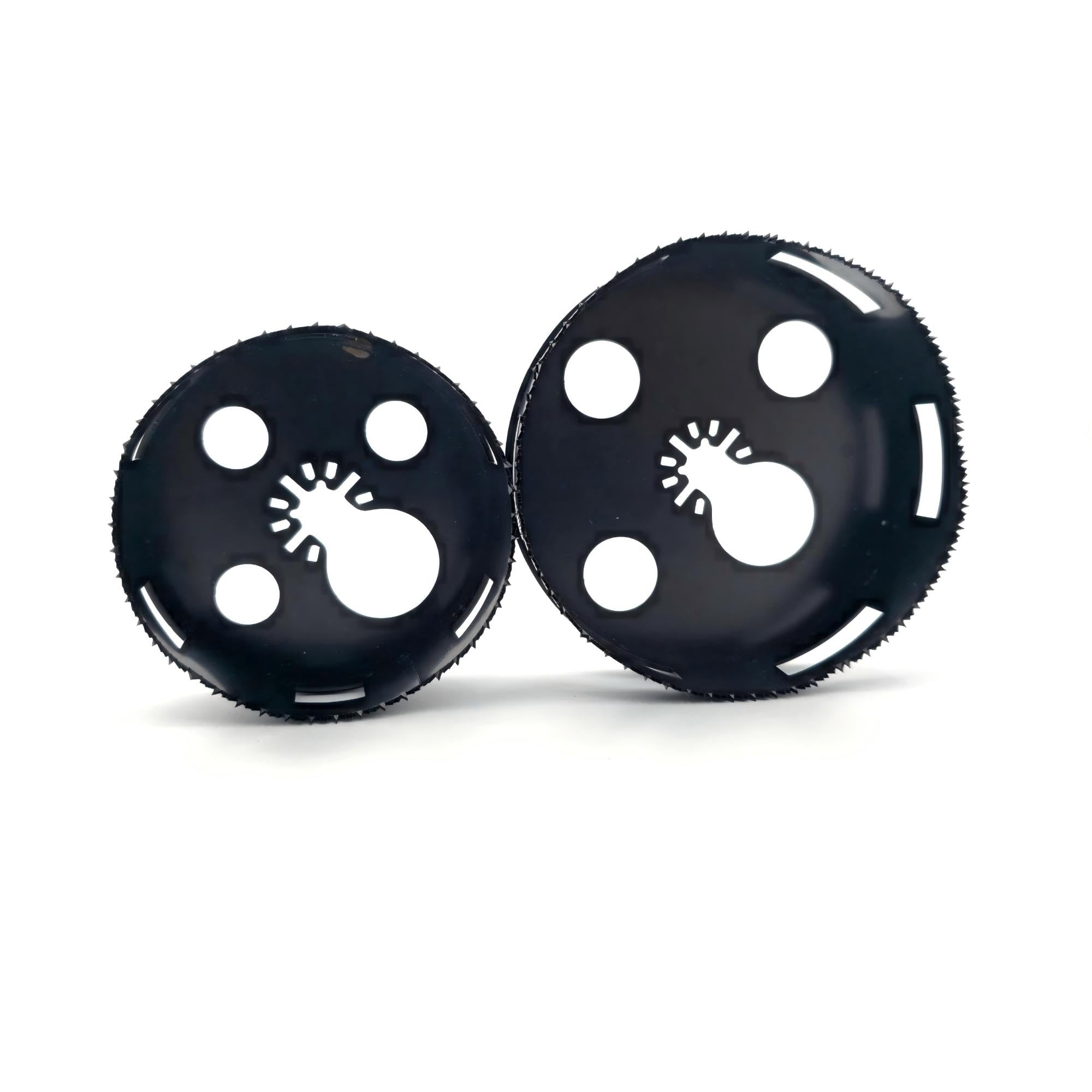 Selaginella Upgrade 3 3/8 inch blade close-up for clean drywall cuts.