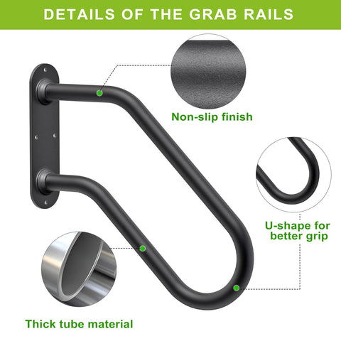Includes screws and expansion bolts for easy, secure installation on multiple surfaces.