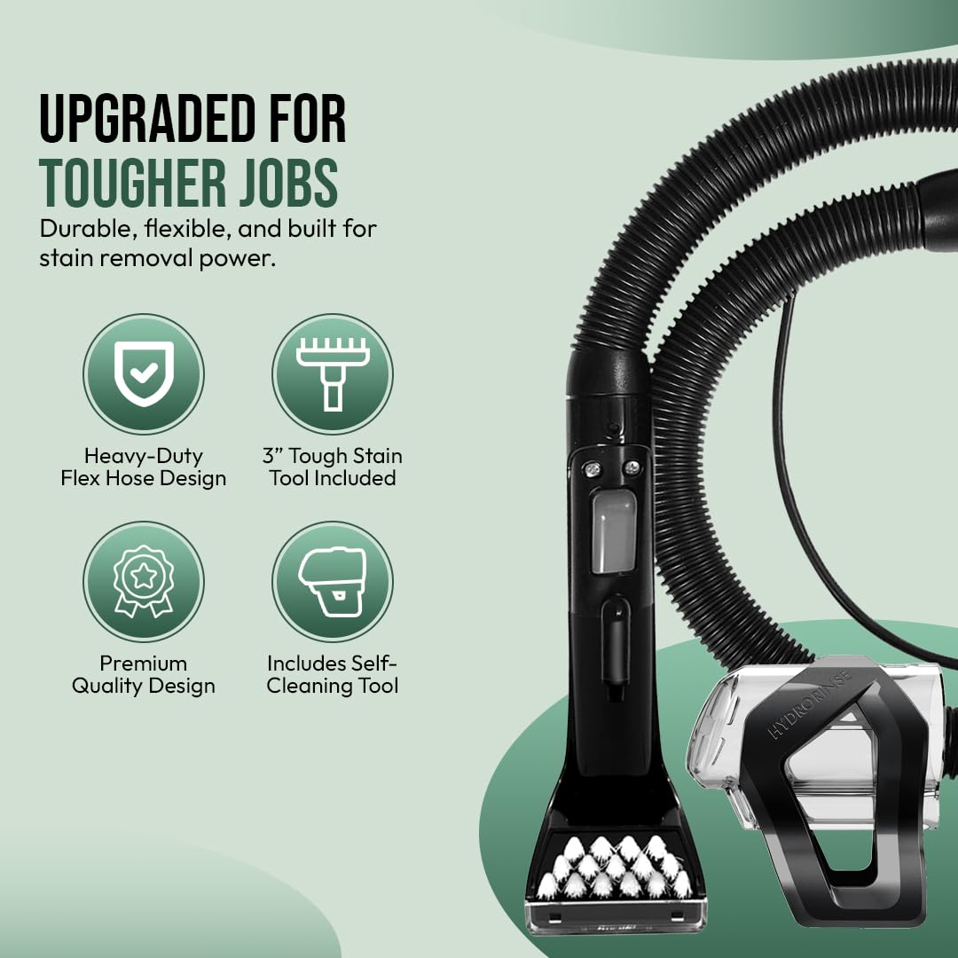 Selgo 3-inch Tough Stain Brush scrubs spots without soaking through fabric.