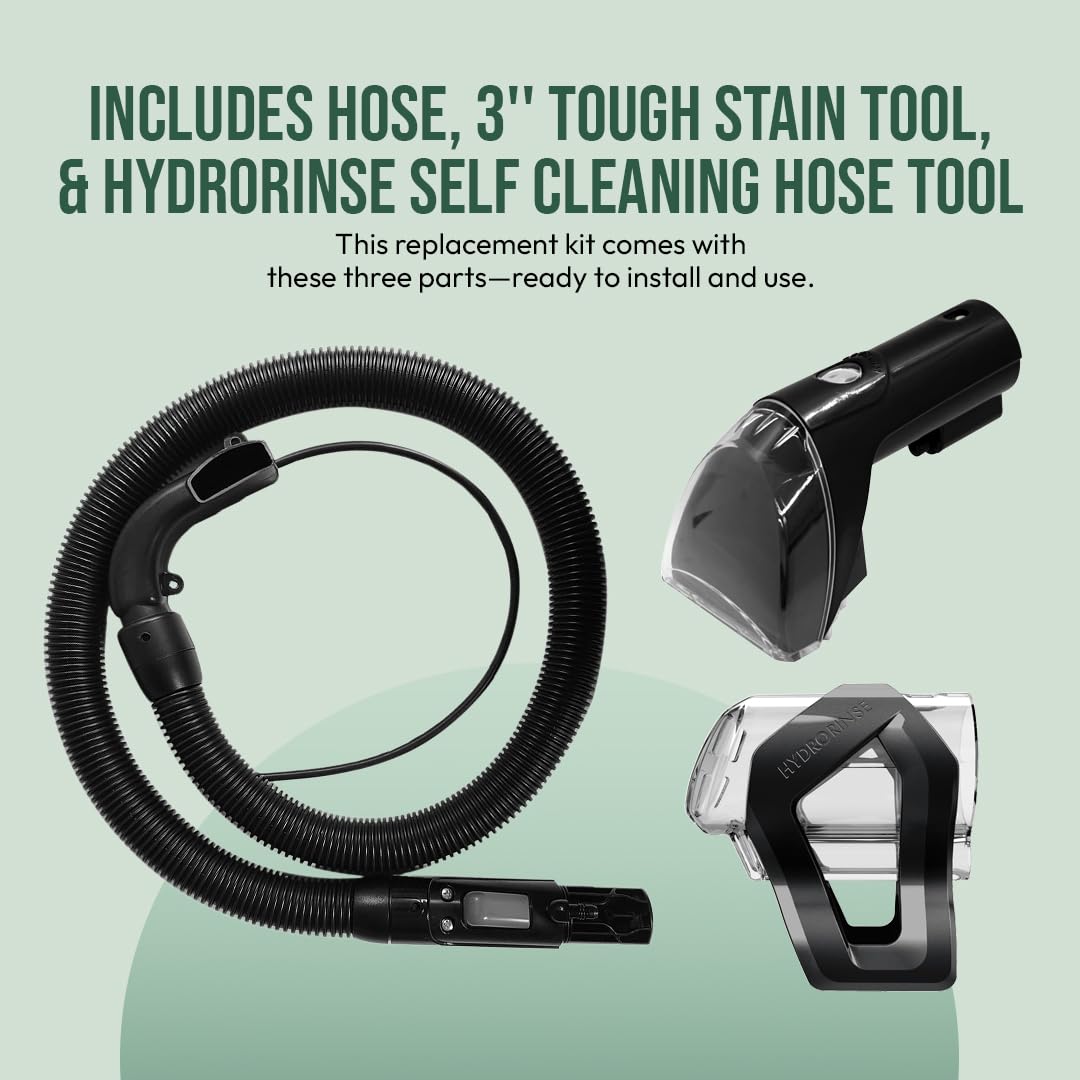 Selgo hose delivers strong suction while reaching tight stairs and corners.
