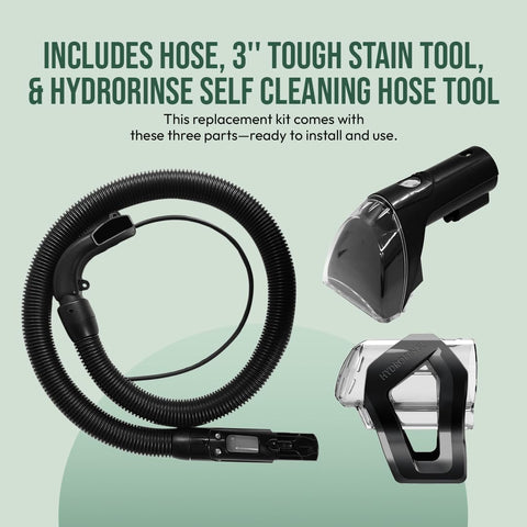 Selgo hose delivers strong suction while reaching tight stairs and corners.