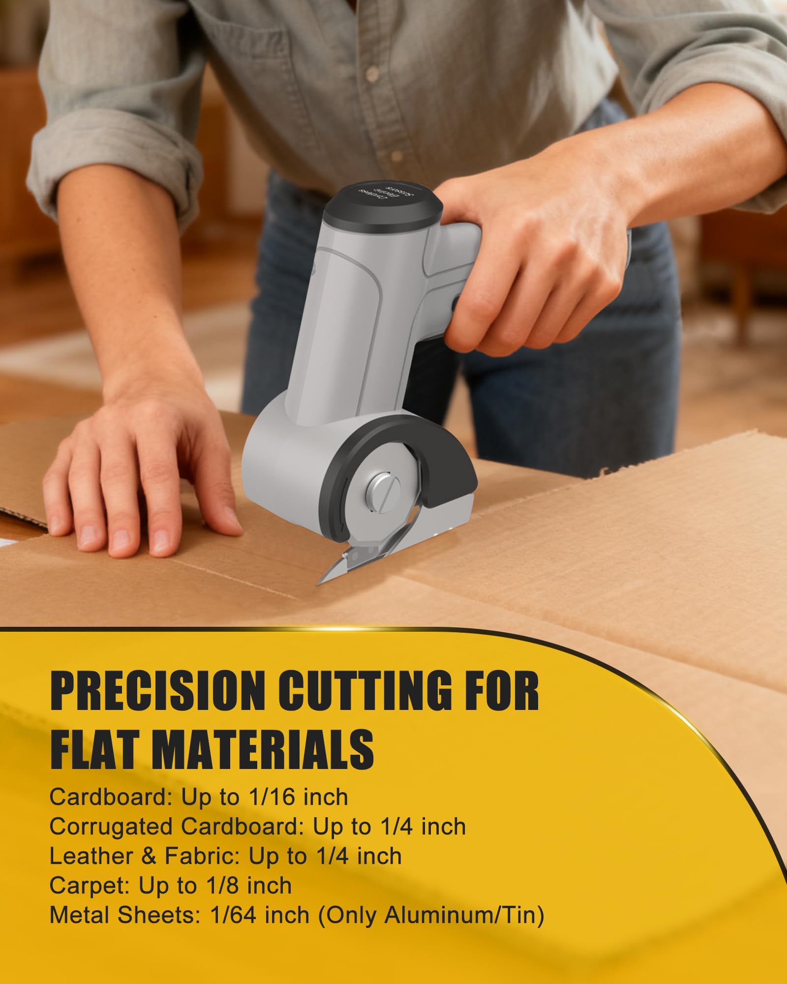 Selumie cardboard cutting capability up to 5mm for packaging efficiency