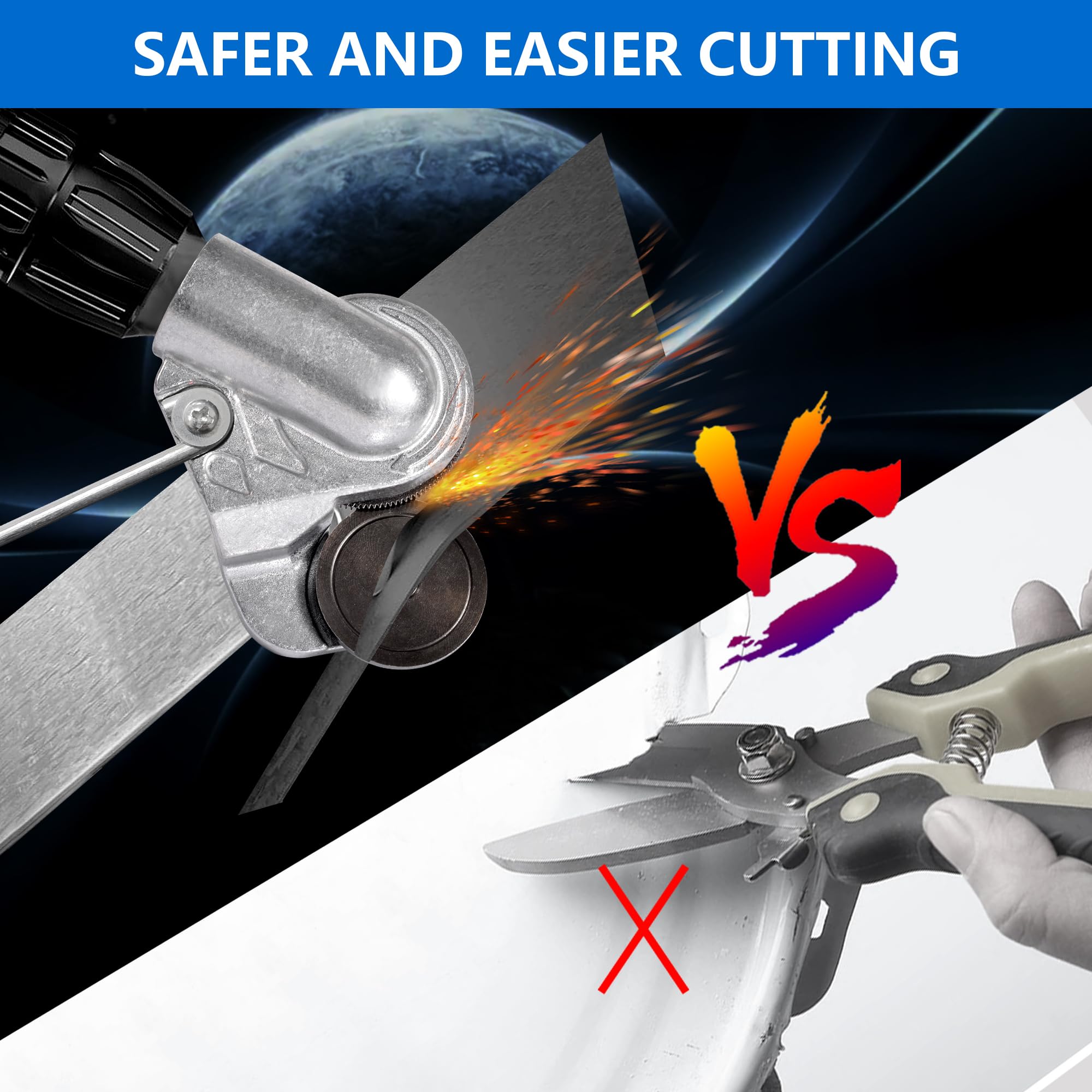 Selumie easy-installation fits most drills for quick setup.