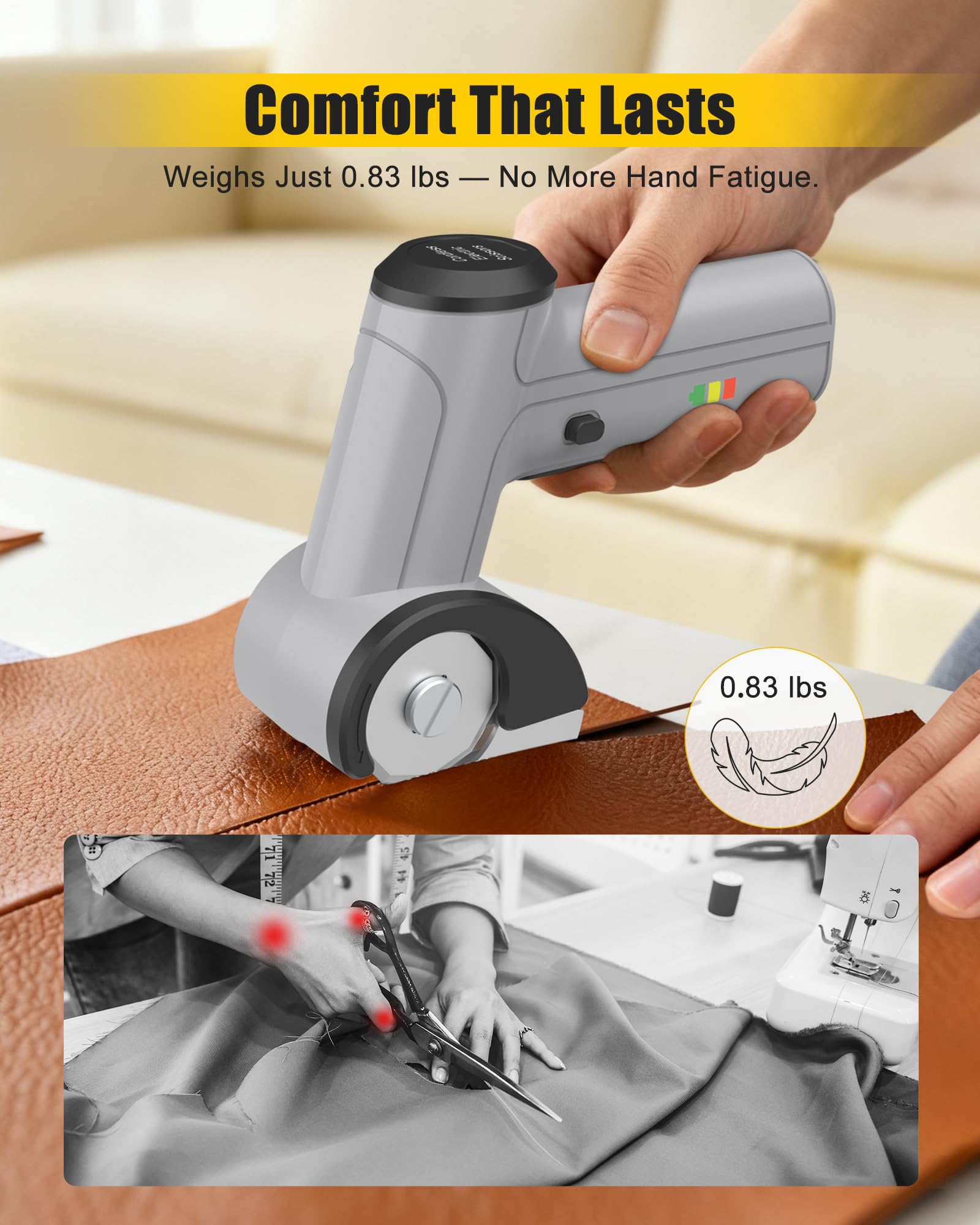 Selumie leather cutting capability up to 3mm for craft projects