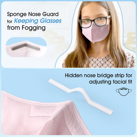 Semask Kids KN95 adjustable ear loops for customizable fit