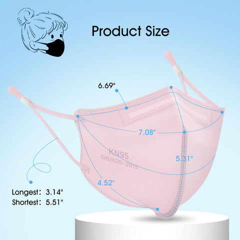 Semask Kids KN95 individually wrapped masks for hygiene and easy carry