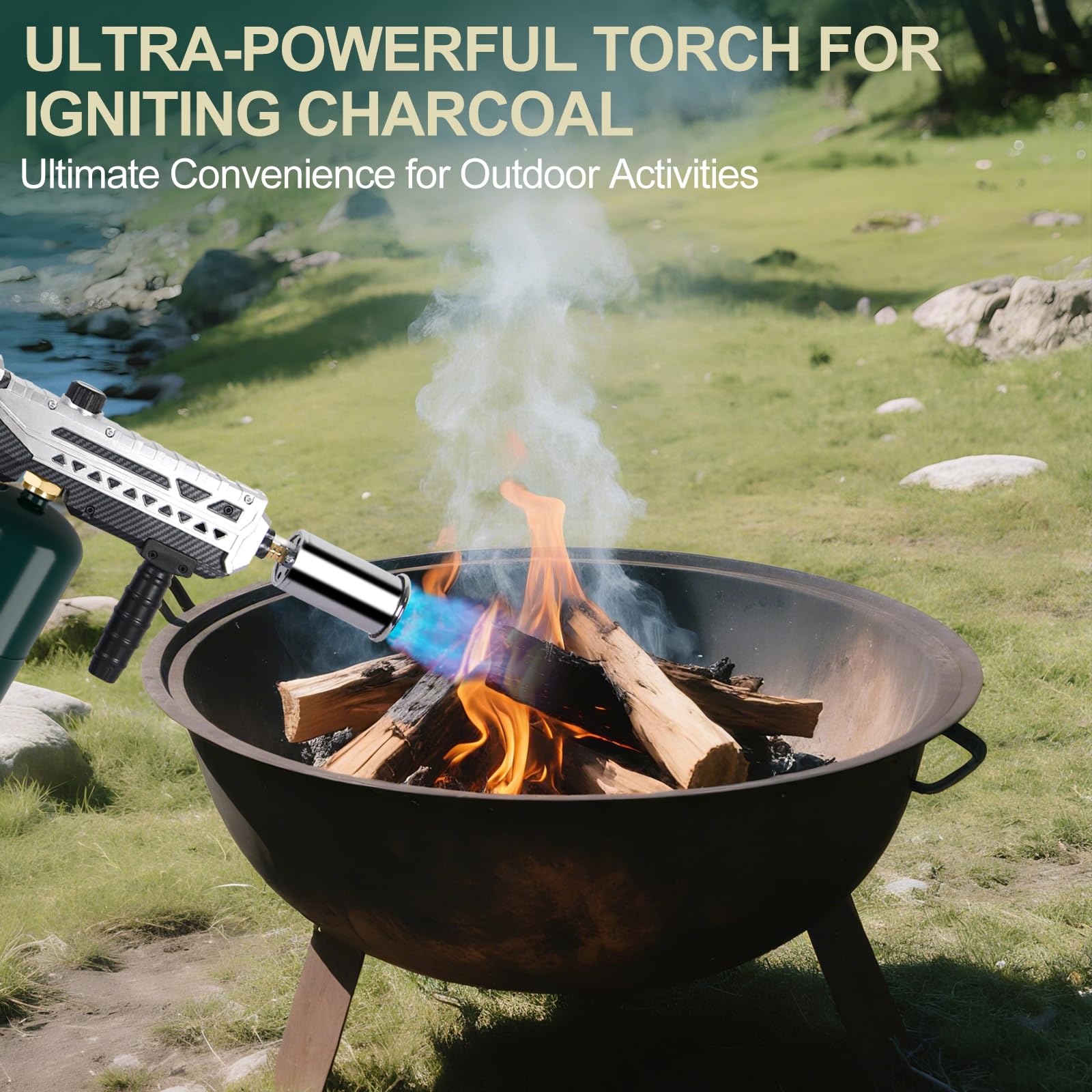 Semlos propane torch head alloy housing ensuring durability