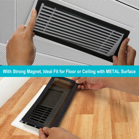Semola vent cover prevents small items from falling into vents.