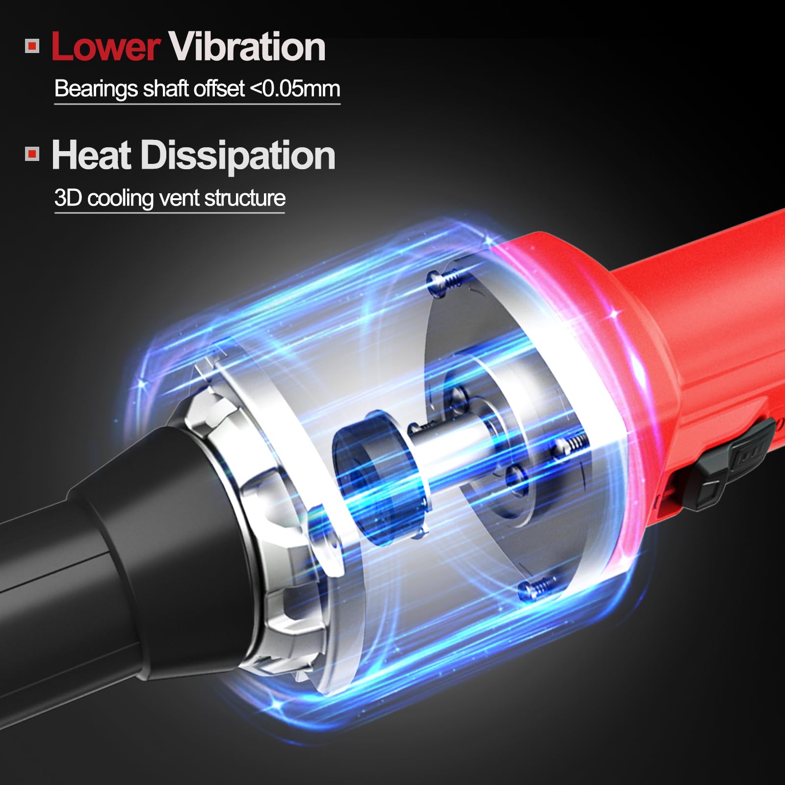 SENCAN Durable die grinder with precision bearings for smooth performance.