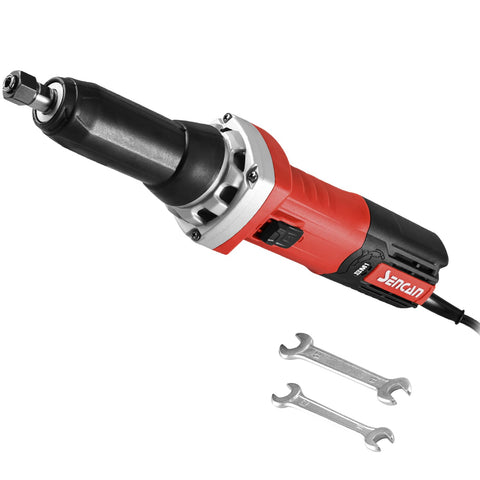 SENCAN Electric Die Grinder with 1/4-inch collet for versatile metal grinding.
