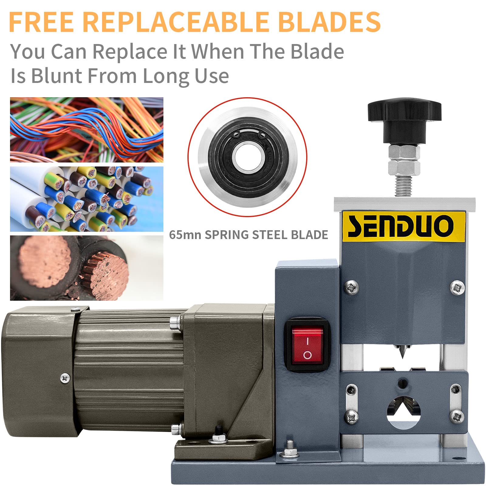 SENDUO compatible with hard and soft wire types for versatile use