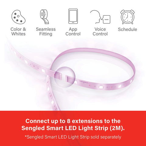 Sengled extendable light strip extension for longer runs
