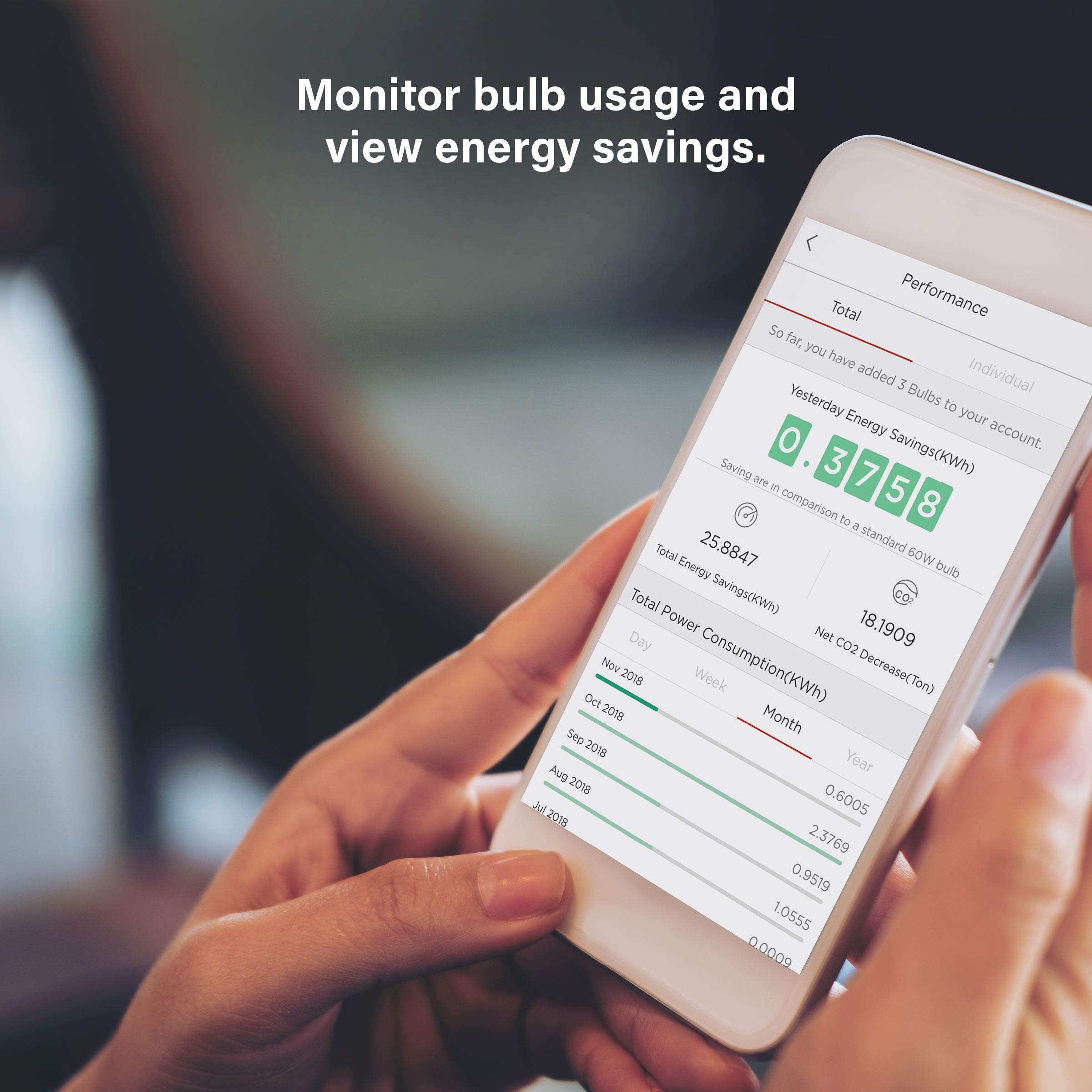 Sengled QR code scan to add bulb to app.