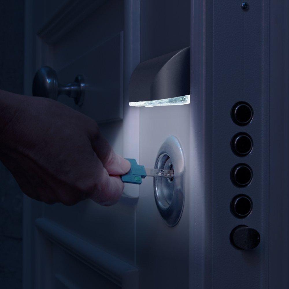 SENHAI motion-sensor activation captures movement and lights up briefly for convenience.