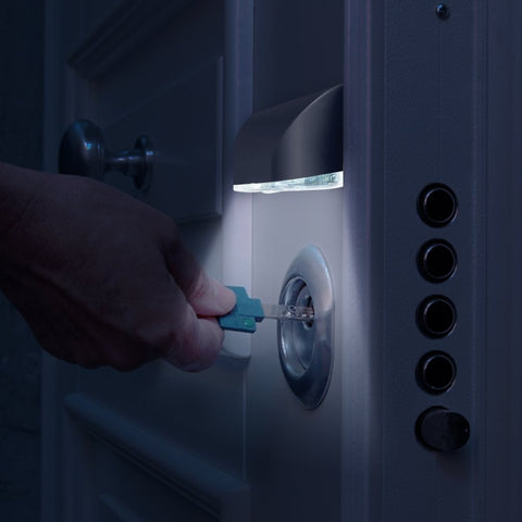 SENHAI motion-sensor activation captures movement and lights up briefly for convenience.