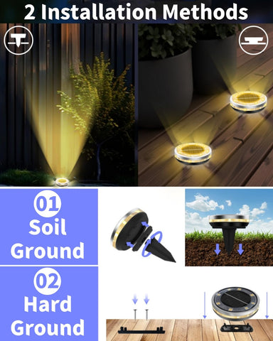 SenLuKit deck and stair placement adds safe ambient glow.