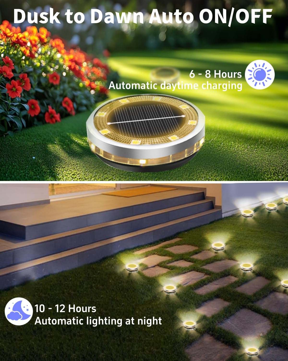 SenLuKit dusk-to-dawn auto on/off for effortless night lighting.