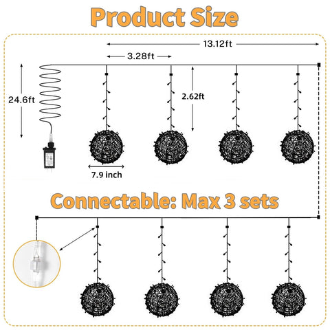 SenLuKit end-to-end connectable lights allow scalable outdoor displays with ease.