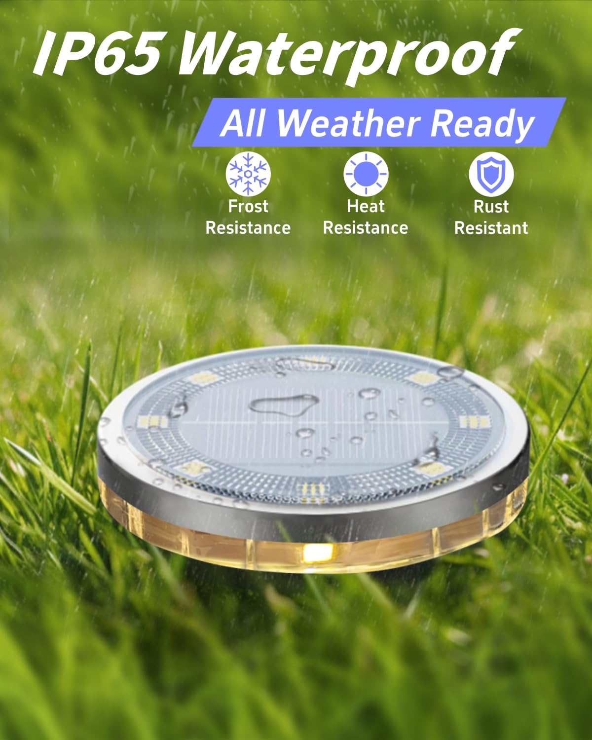 SenLuKit IP65 waterproof design keeps outdoor lights performing in all weather.